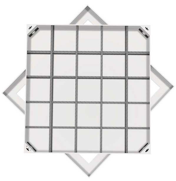 清水不锈钢方井展示