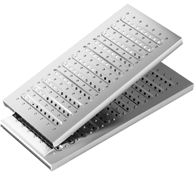 清水不锈钢沟盖板展示